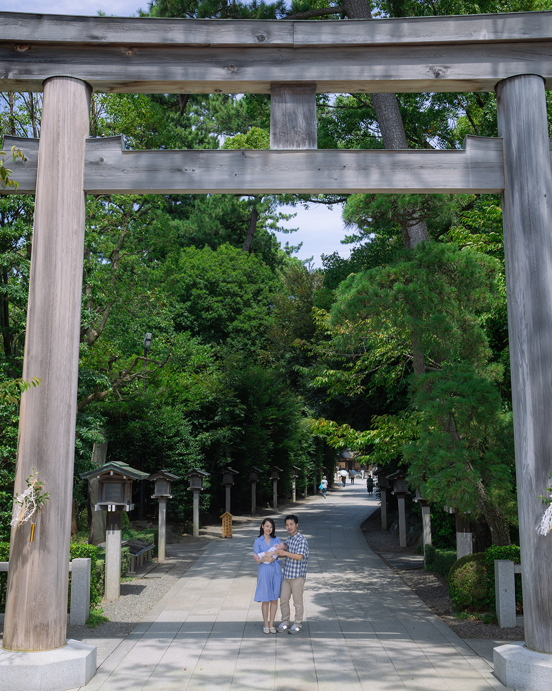 寒川神社「三の鳥居」