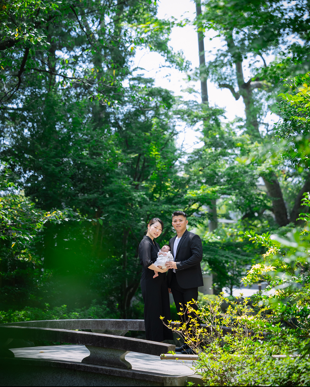 宮山神社でのお宮参り作例