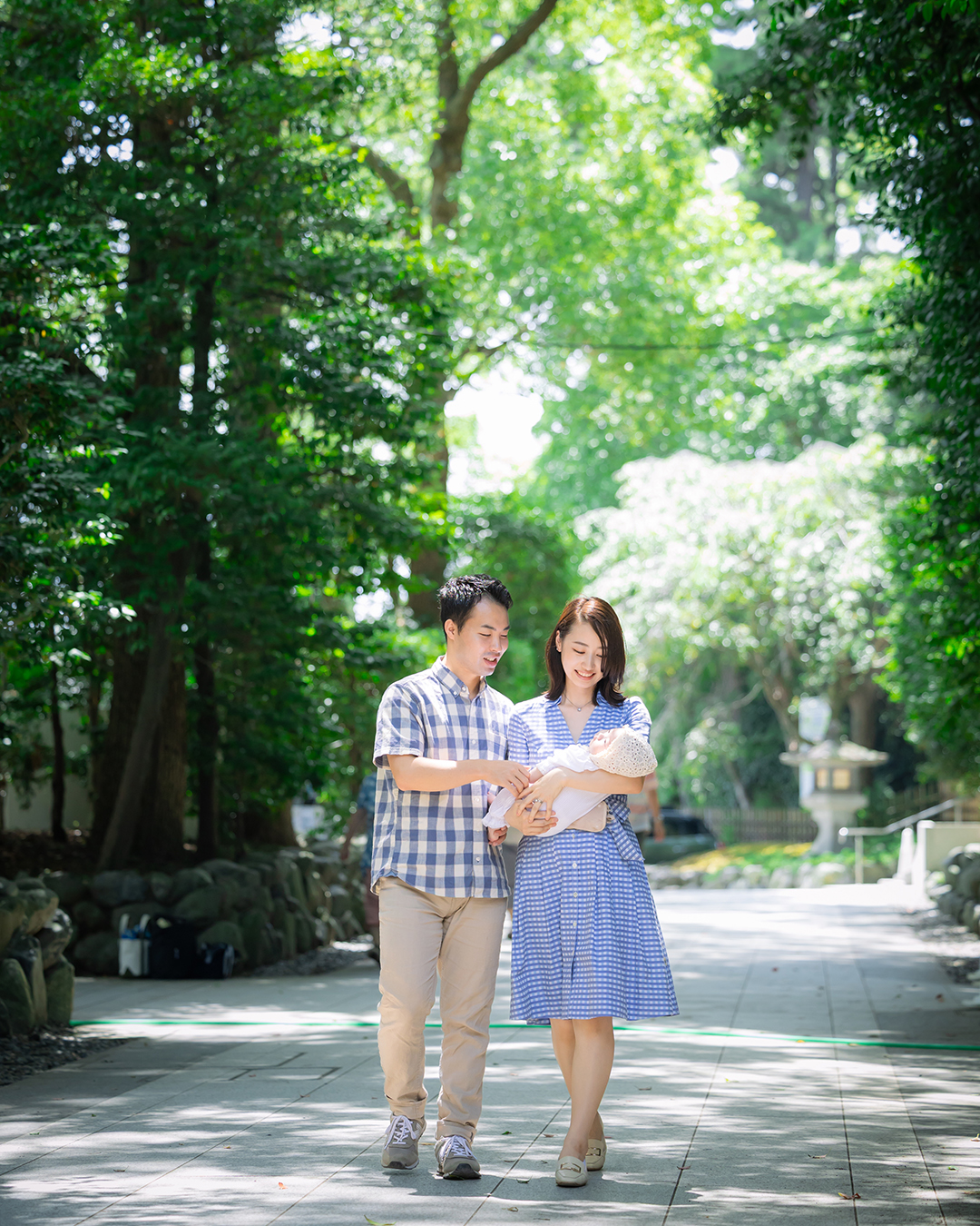 寒川神社の参道